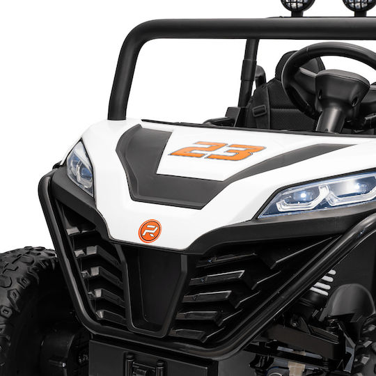 Doppelsitzer Elektrisch mit Fernbedienung 12 Volt Weiß BUGGY-HL5588-Weiß