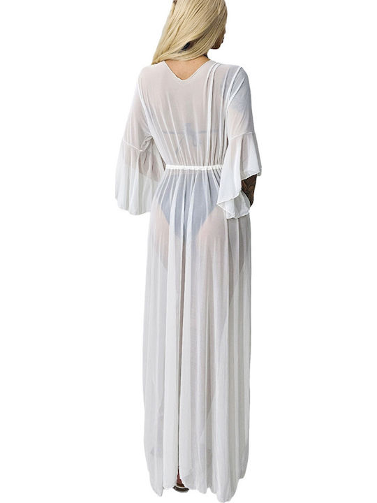 Καφτάνι Παραλίας White