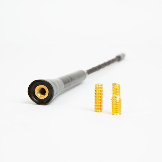 Antena Auto Universală 36 Cm Tijă Antenă Radio Auto M5 M6 Filet Compactă Neagră