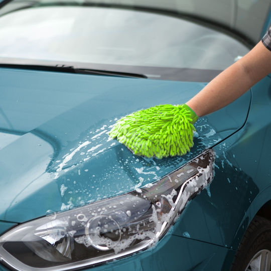 Mănușă Microfibră Auto 240x170 Mm Mănușă Spălare Mașină Detailing Absorbantă Multicolor