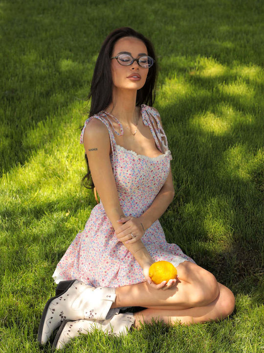 Лятна Mini Рокля Розова