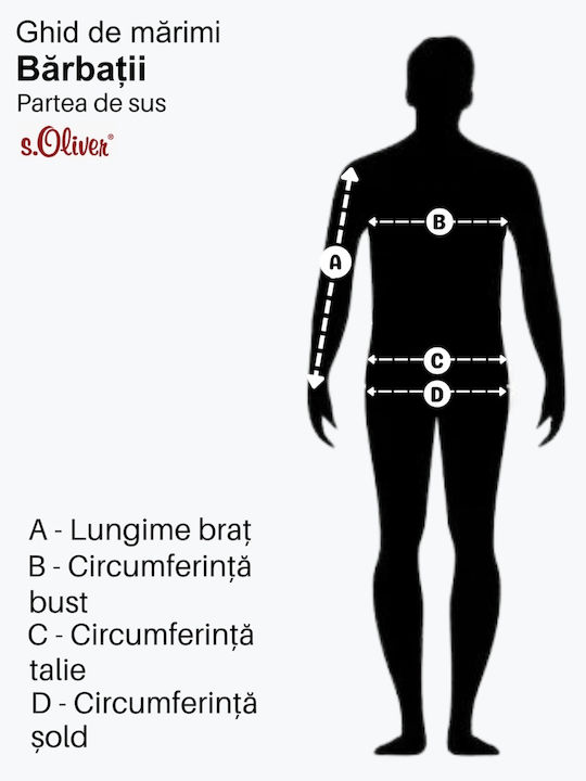 Cămașă cu Mâneci Scurte în Linie Lată Albă