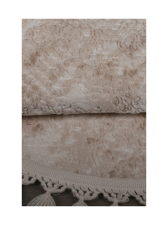 SteweHome Covor Antiderapant Rectangular Bej 120x120cm