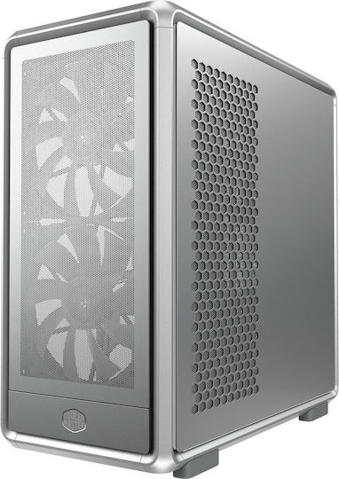 CoolerMaster Masterframe 600 Mesh Gaming Middle Tower Carcasă PC cu Panou Lateral Argintiu