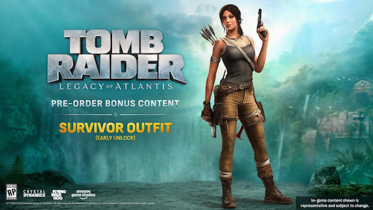 Tomb Raider Legacy of Atlantis Day One Edition PS5 Game Pre-order