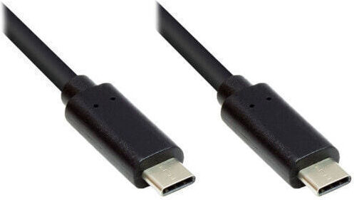 Good Connections USB 3.1 Cable USB-C male - USB-C PD Μαύρο 0.2m GC-M0111