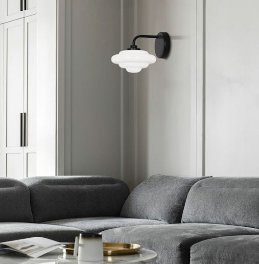 Viokef Elsa Wall Lamp White 18x24cm