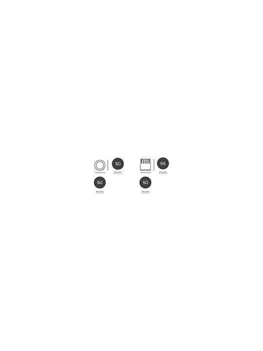 VK Lighting Recessed Spot with Built-in LED and Cold White Light 24x24cm VK Lighting Recessed Spot with Built-in LED and Cold White Light 24x24cm
