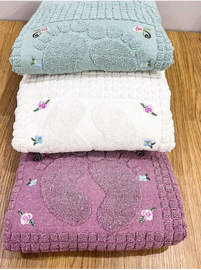 SteweHome SteweHome Badematten Baumwollset Grün 50x70cm 3 Stück