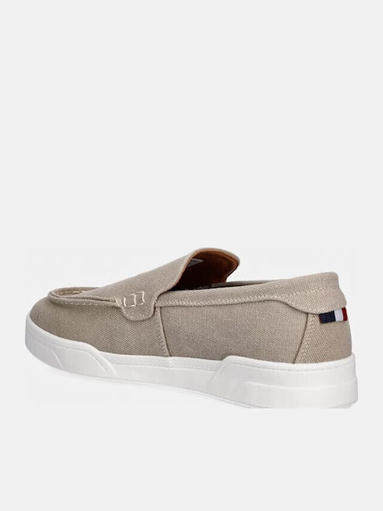 Men's Moccasins in Beige Colour