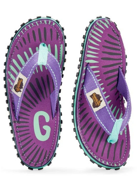 Flip Flops In Purple Colour