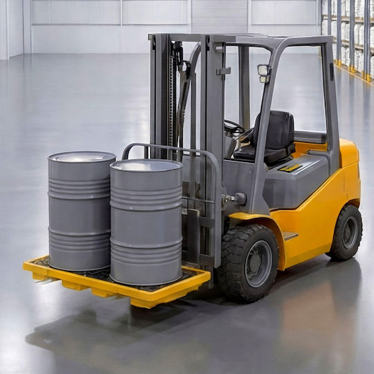 Vevor Platform Trolley for Load Weight up to 2t in Yellow Colour