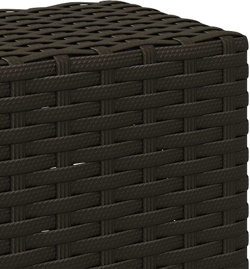 vidaXL Garden & Outdoor Furniture Sets Living Room Set Pieces Natural and Charcoal with Pillows