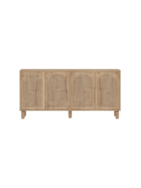 Bufet Din Lemn Bej 150x36x73cm