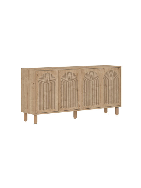 Bufet Din Lemn Bej 150x36x73cm