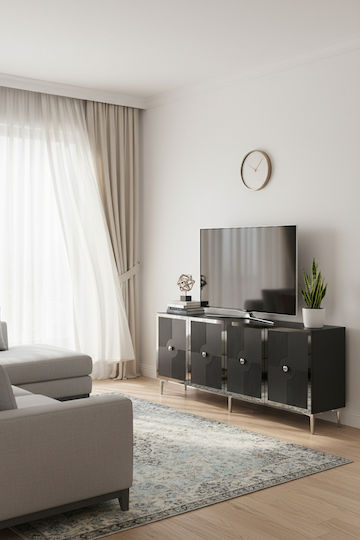 Sideboard Holz Braune 180x32x75cm Sideboard Holz Braune 180x32x75cm