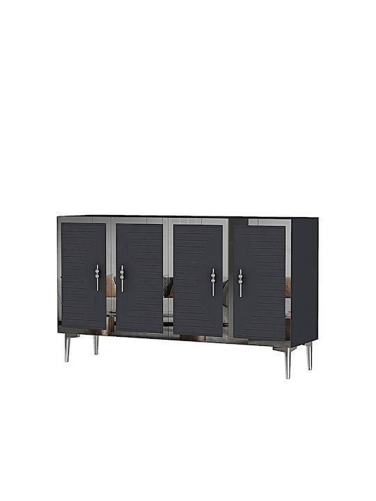 Sideboard Holz Braune 120x30x75cm