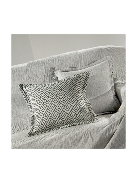 Guy Laroche Moreno Decorative Pillow Case Made of 100% Cotton Verde 50x50cm