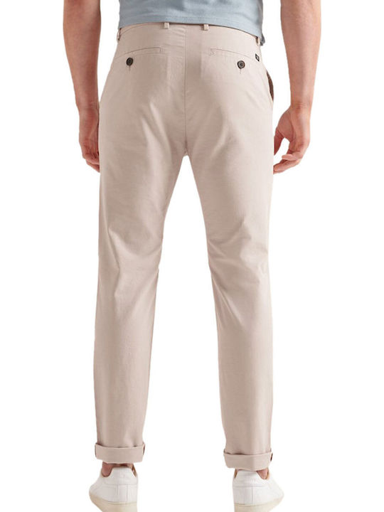 Superdry Studios Παντελόνι Chino Cwk/mushroom