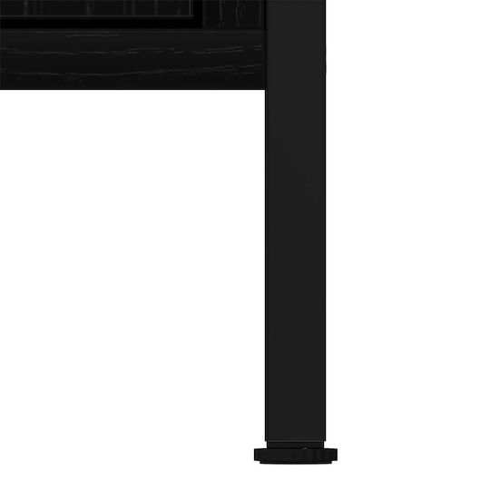 vidaXL Vanity Unit Without Sink M60xD30xH60cm Black Oak