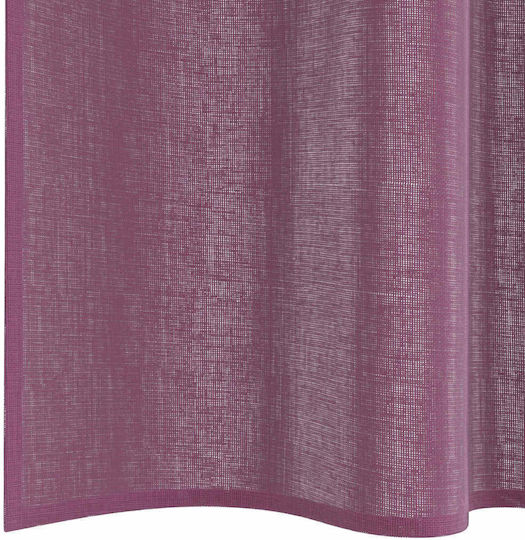 vidaXL Комплект Пердета И Завеси С Презрамки Voile Лилави 140x260см