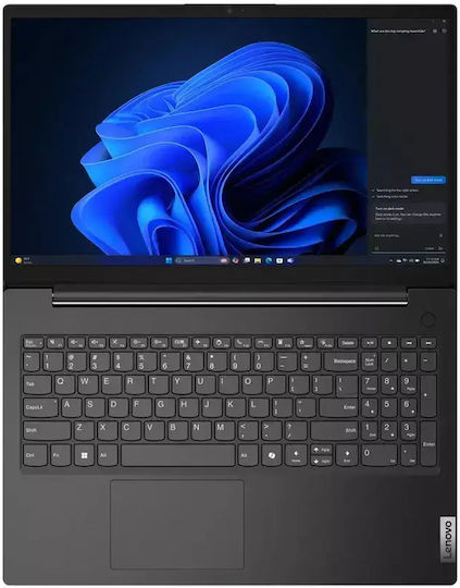 Lenovo V15 G5 IRL 15.6" IPS FHD (Core 7-240H/8GB/250GB SSD/Windows 11 Pro) (Международен английски език клавиатура)