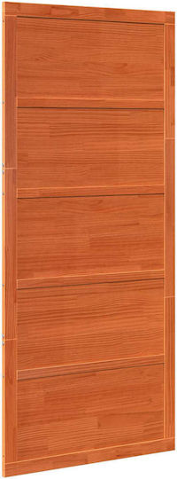 Ușă Tip Hambar Ceară de Îmbătrânire 100 x 2,5 x 208 Cm 42047137 Maro