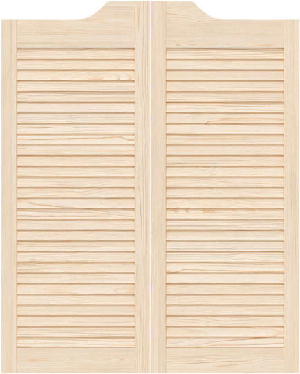 Vidaxl Doors Swing Natural 100 x 40 cm Solid Pine Wood