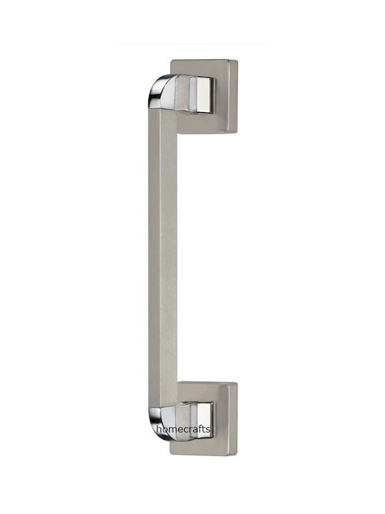 Viometale Front Door Handle Rosette Nickel Matte Viometale Front Door Handle Rosette Nickel Matte