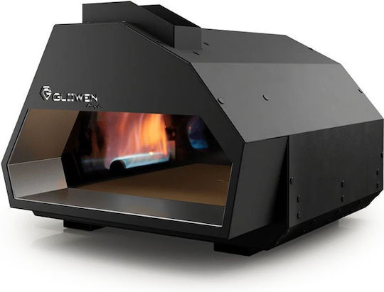 Glowen Cuptor De Pizza De Lemn Tradițional Glow R1 Oven Negru