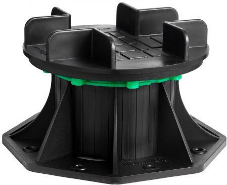 Vevor Plastic Furniture Legs with Regulator 8 Pieces Black