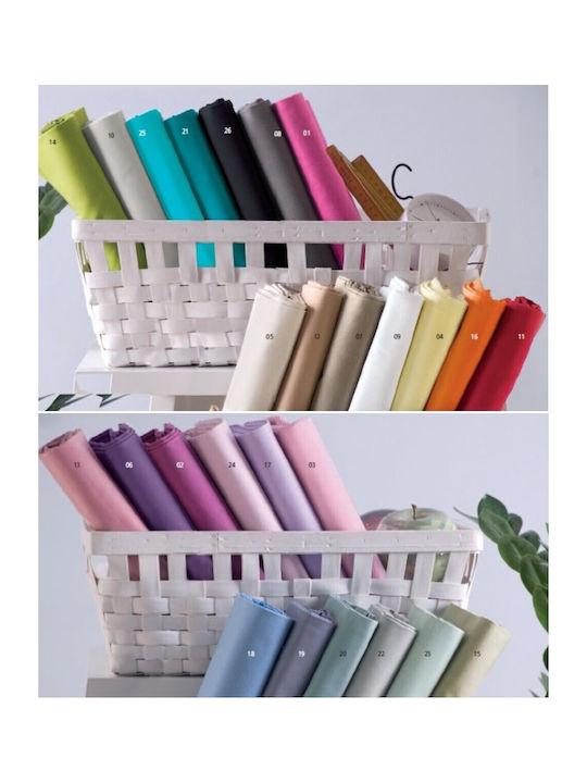 Rythmos Cearșaf Super dublu cu Elastic 165x205+25cm. Madonna 01