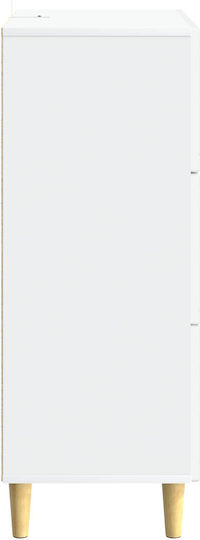 Comodă de Depozitare din Lemn cu 3 Sertare L33xL34,5xÎ90cm