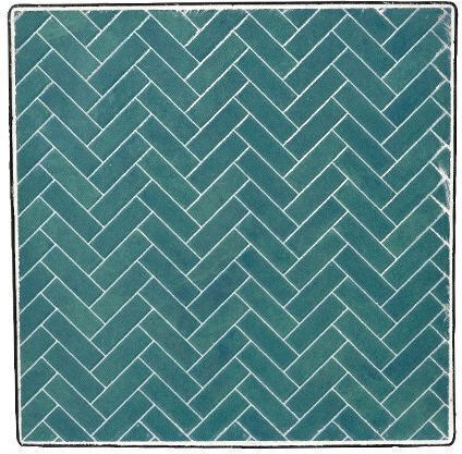 Platz Beistelltisch Metall Blue Mosaic B34xT34xH62cm
