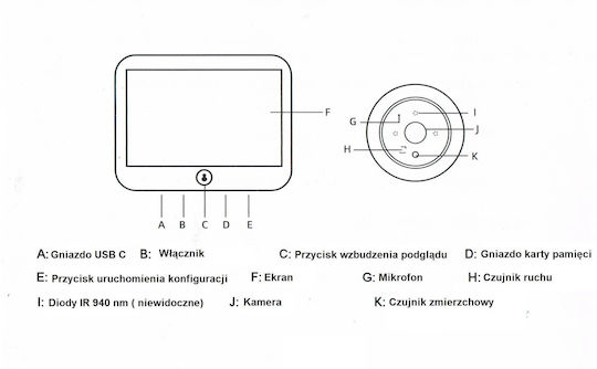 Ip Камера Apti-yk33irm-tuya Wi-fi 2.4 Mm