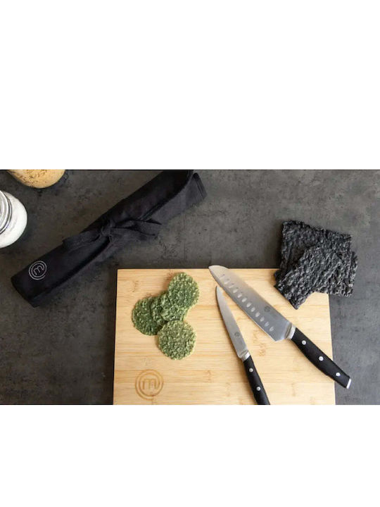 MasterChef Μαχαίρι Santoku από Ανοξείδωτο Ατσάλι 18cm