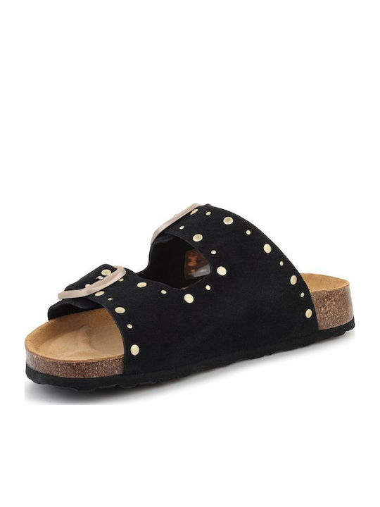 Women's Flat Sandals Black