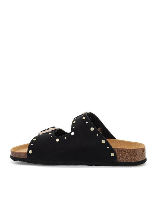 Women's Flat Sandals Black