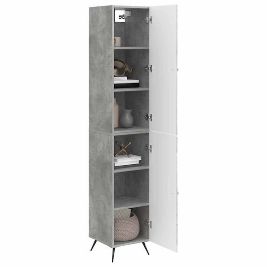 vidaXL Στήλη Μπάνιου Τοίχου 33x34.5x90cm Sonoma