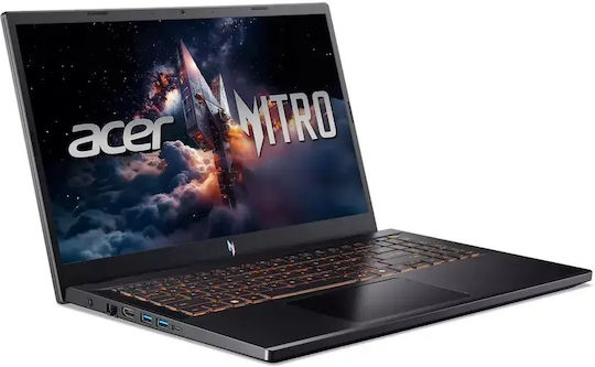Acer Nitro V 15 15.6" IPS Full HD 165Hz (Ryzen 7-170/32GB/500GB SSD + 32GB SSD/GeForce RTX 5060/Windows 11 Pro) (Международен английски език клавиатура)