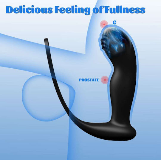 Aph Cock Ring Penis Anal Vibrator Cl-16-18-β