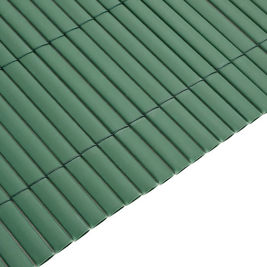 vidaXL Plastic Fence Panel in Green Colour 3x1.8m