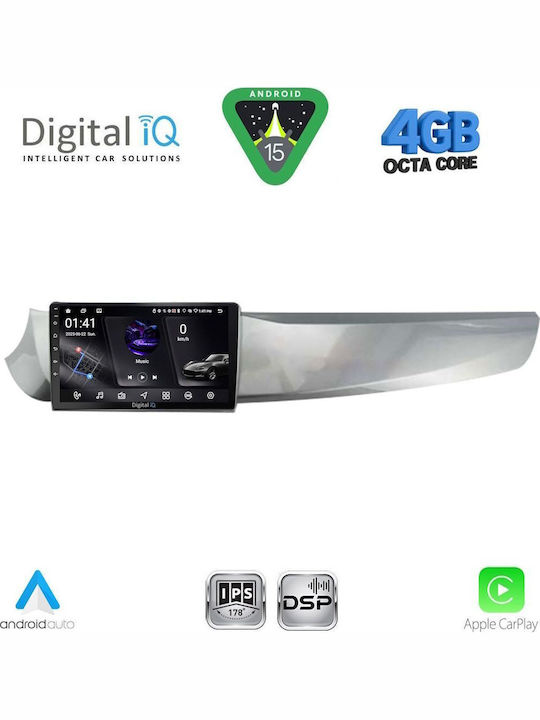 Digital IQ Car Audio System for Audi Q3 2012-2018 (Bluetooth/USB/WiFi/GPS/Apple CarPlay/Android Auto) with 9" Touch Screen