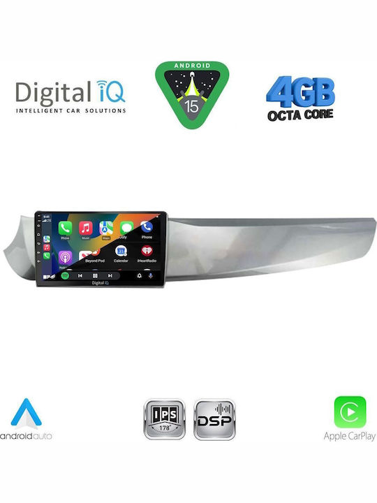 Digital IQ Car Audio System for Alfa Romeo Giulietta 2010-2014 Bluetooth USB WiFi GPS Apple CarPlay Android Auto with 9" Touch Screen