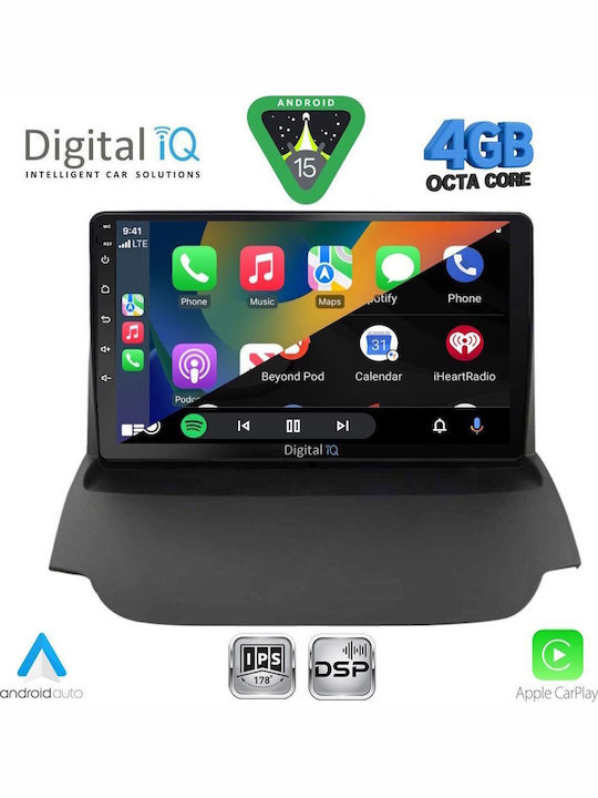 Digital IQ Car Audio System for Ford EcoSport 2012-2018 Bluetooth USB WiFi GPS Apple CarPlay Android Auto with 9" Touch Screen