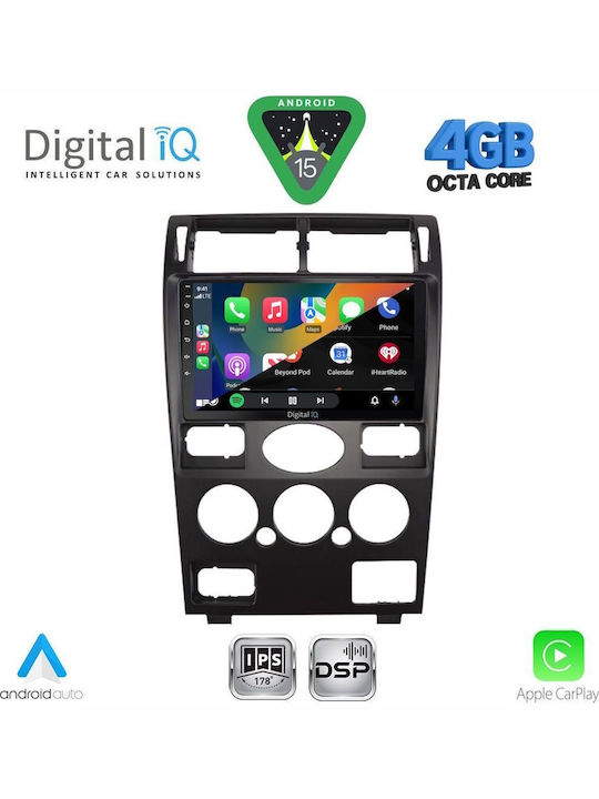 Digital IQ Ηχοσύστημα Αυτοκινήτου για Ford Kuga / C-Max 2013-2019 (Bluetooth/USB/WiFi/GPS/Apple-Carplay/Android-Auto) με Οθόνη Αφής 9"