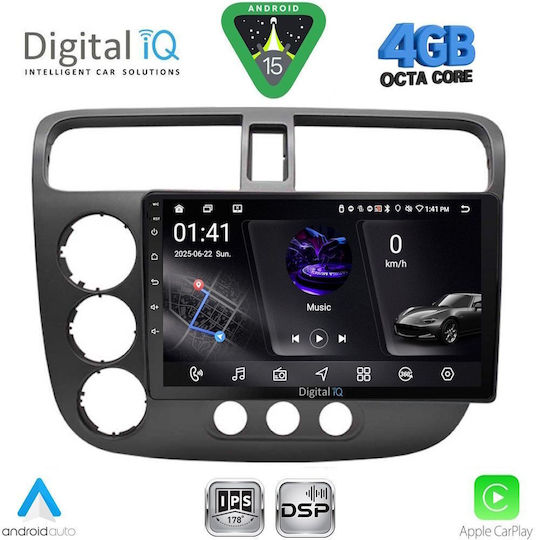 Digital IQ Car Audio System for Ford Tourneo / Courier 2014 (Bluetooth/USB/WiFi/GPS/Apple CarPlay/Android Auto) with 9" Touch Screen