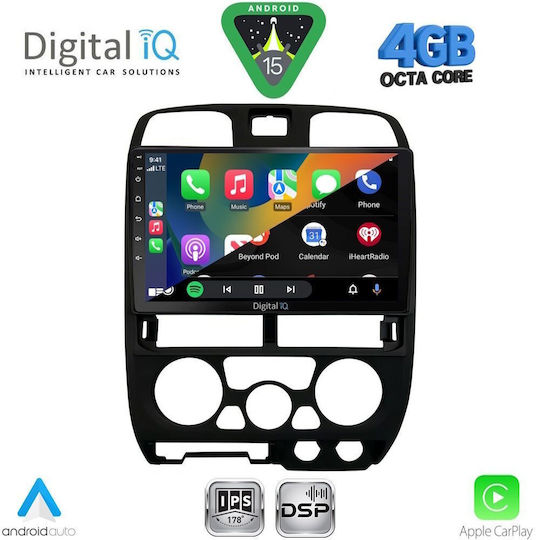 Digital IQ Ηχοσύστημα Αυτοκινήτου Isuzu D-Max 2002-2008 (Bluetooth/USB/WiFi/GPS/Apple-Carplay/Android-Auto) με Οθόνη Αφής 9"