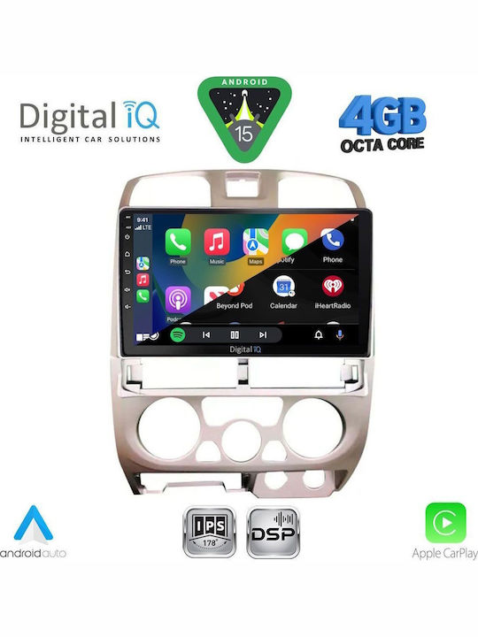 Digital IQ Car Audio System Isuzu D-Max 2002-2008 Bluetooth USB WiFi GPS Apple CarPlay Android Auto with 9" Touch Screen