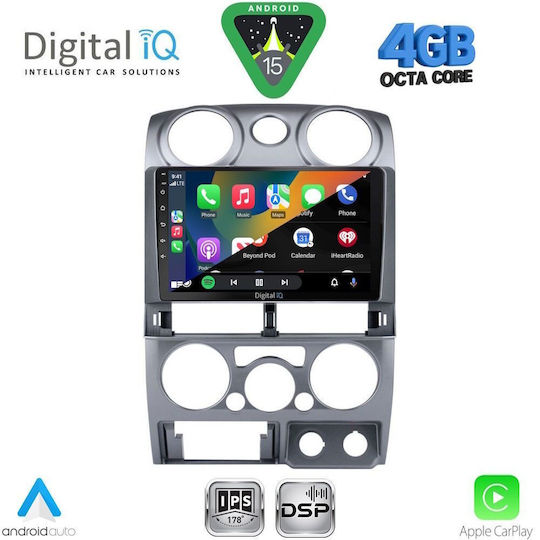Digital IQ Ηχοσύστημα Αυτοκινήτου Isuzu D-Max 2002-2008 (Bluetooth/USB/WiFi/GPS/Apple-Carplay/Android-Auto) με Οθόνη Αφής 9"